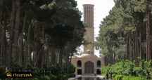 باغ دولت آباد دارای بلندترین بادگیر خشتی جهان