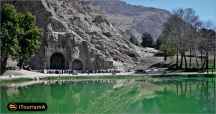 مجموعه طاق بستان یکی از بی نظریر ترین آثار تاریخی ایران و جهان