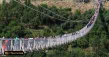 Meshginshahr suspension bridge