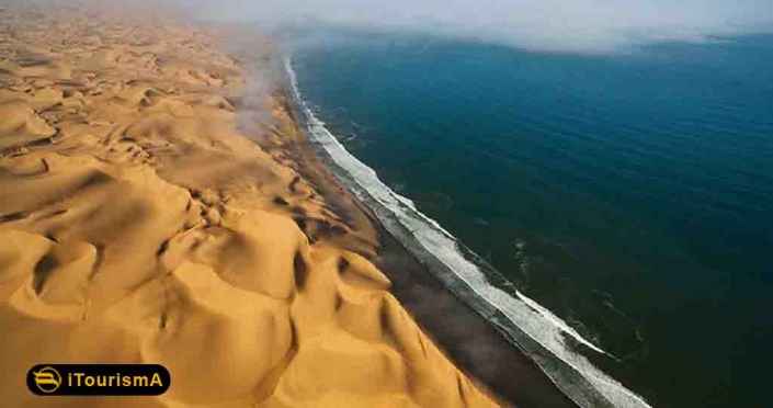 Darak Desert is a unique site where desert reaches the sea near Konarak County